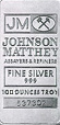 Johnson Matthey Silver Bars